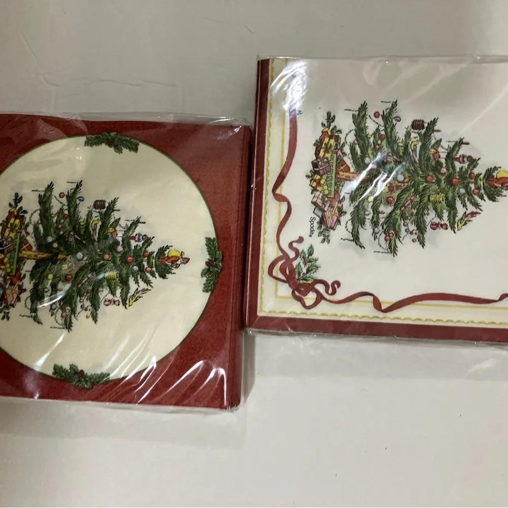 2 pack Spode Cocktail Napkins